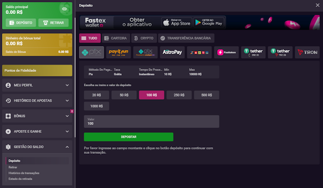 Sports bets brasil